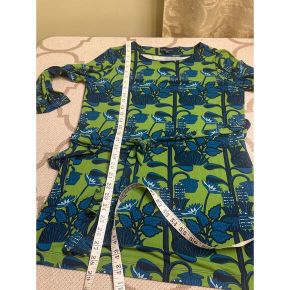 Brooks Brothers Resort Wear pant set green turquoise retro,size medium,MSRP $226 - Picture 6 of 9